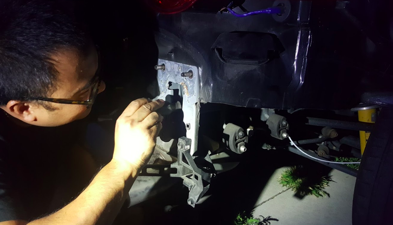 Illustration for article titled Installing a Trailer Hitch on a Mazda Miata Is Incredibly Easy and Fixes the Car's Biggest Flaw